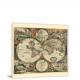 World Map, 1689 - Canvas Wrap