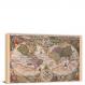 Double Hemisphere Map of the World, 1594 - Canvas Wrap