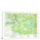 Yellowstone National Park, 1955-USGS Historical Map - Canvas Wrap