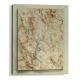 California-3D USGS Historical Topography Raised Relief Map Y1