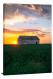 Barn At Sunset, 2020 - Canvas Wrap
