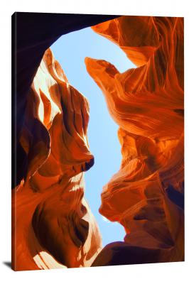 Lower Antelope Canyon, 2018 - Canvas Wrap