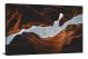 Antelope Canyon With Clouds, 2020 - Canvas Wrap