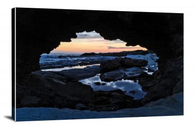 Cave with Pools, 2019 - Canvas Wrap