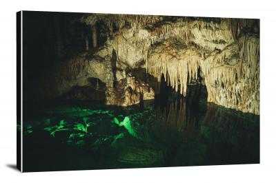 Green Water Caves, 2020 - Canvas Wrap