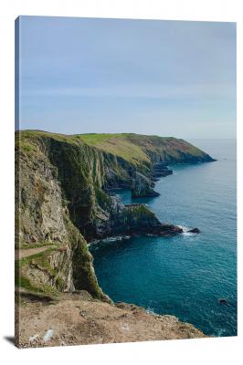 Irish Cliffs, 2019 - Canvas Wrap