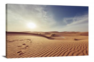 Muscat Desert Sunset, 2016 - Canvas Wrap