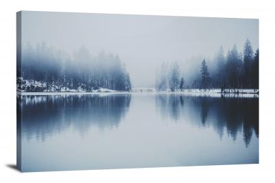 Cold Lake, 2016 - Canvas Wrap