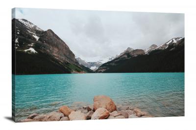 Lake Louise Canada, 2017 - Canvas Wrap