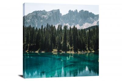 Lago Di Carezza, 2020 - Canvas Wrap