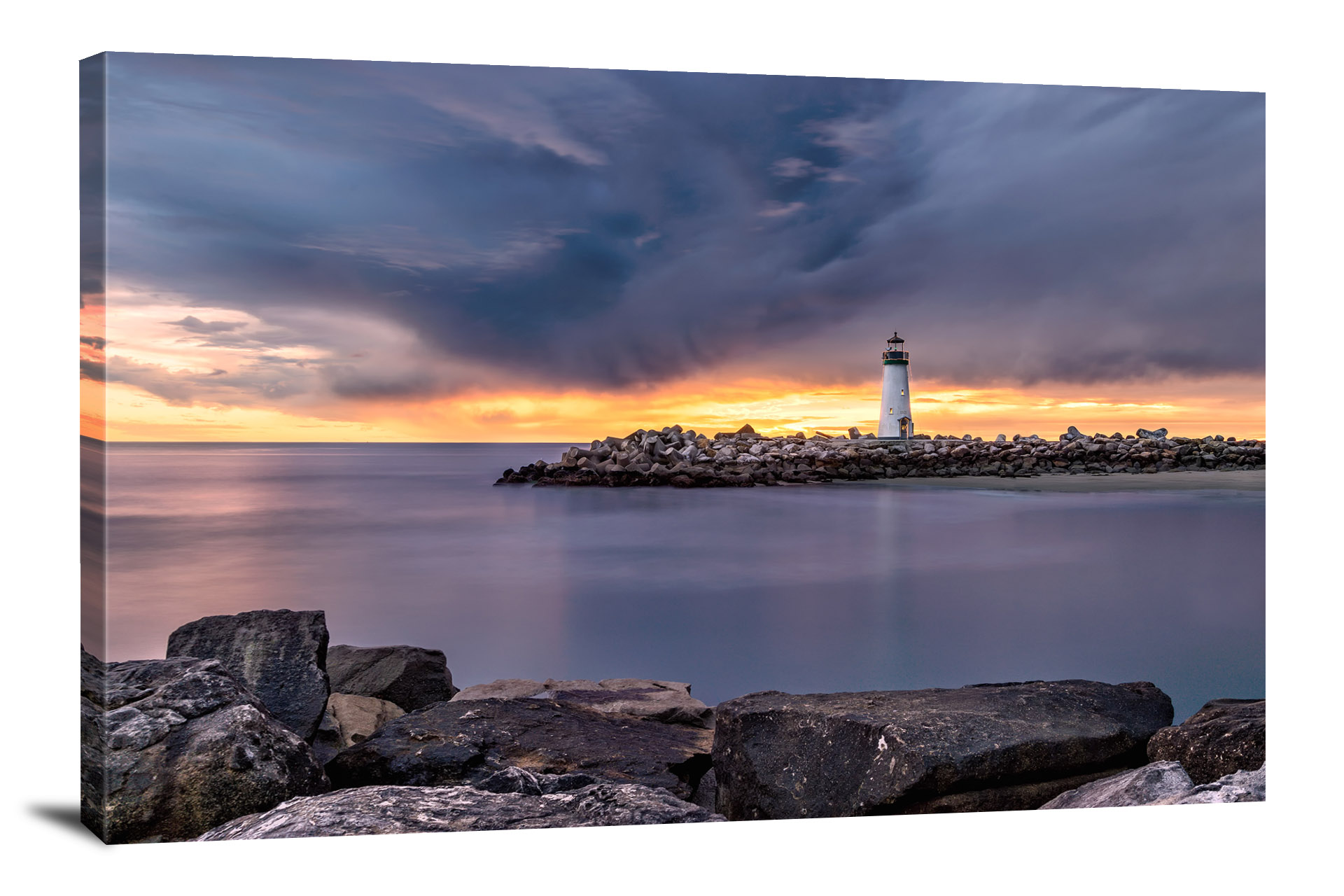 Walton Lighthouse, 2017 - Canvas Wrap