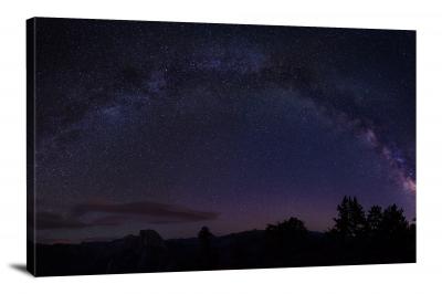 Night Sky Panorama, 2017 - Canvas Wrap