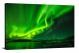 Green Lights Iceland, 2018 - Canvas Wrap