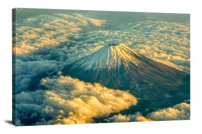 Fly Over Fuji, 2018 - Canvas Wrap