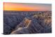 Badlands Sunset Overview, 2020 - Canvas Wrap