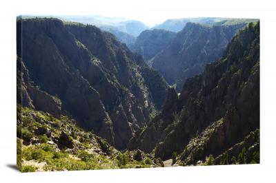Black Canyon Overview, 2015 - Canvas Wrap