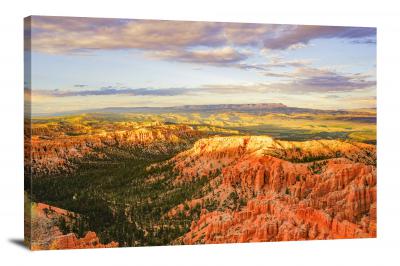 Bryce Canyon Mountain Range, 2017 - Canvas Wrap