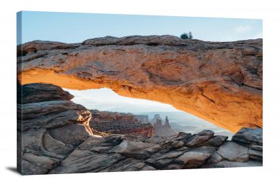Rocks near Mesa Arch, 2016 - Canvas Wrap