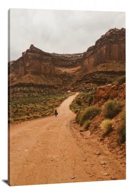 Road to the Canyonlands, 2017 - Canvas Wrap
