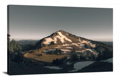 Crater Mountain Panorama, 2018 - Canvas Wrap