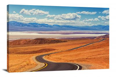 Death Valley Road, 2019 - Canvas Wrap
