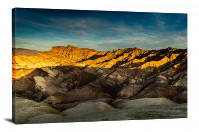 Death Valley Shadows, 2020 - Canvas Wrap