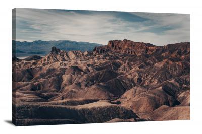 Brown Death Valley, 2018 - Canvas Wrap