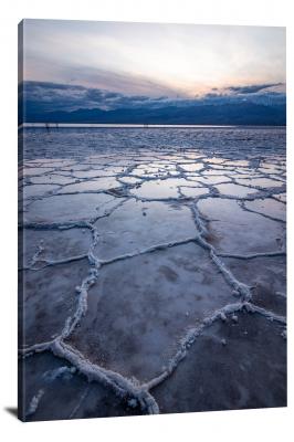 Badwater Land, 2020 - Canvas Wrap