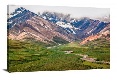 Denali Mountains, 2020 - Canvas Wrap
