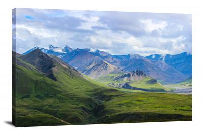 Alaskan Range, 2021 - Canvas Wrap