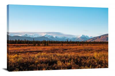 Denali Autumn Landscape, 2021 - Canvas Wrap