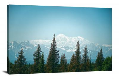 Denali Mountain Forest, 2020 - Canvas Wrap
