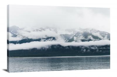 Snowy Cloud Mountains, 2018 - Canvas Wrap