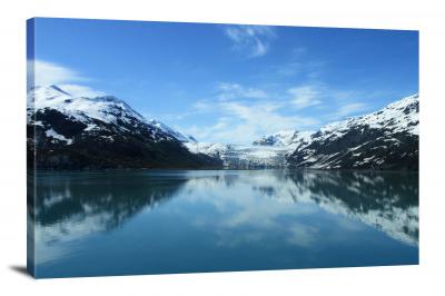 Reid Glacier Lake, 2016 - Canvas Wrap
