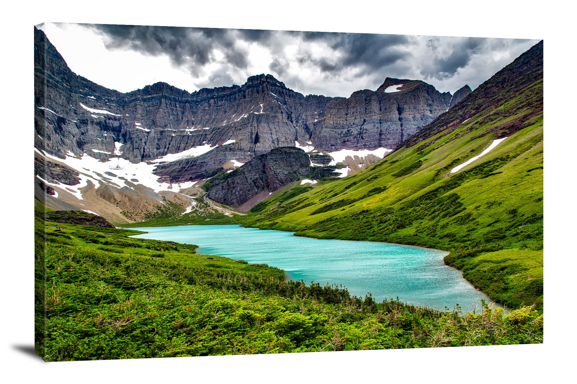 Cracker Lake, 2016 - Canvas Wrap