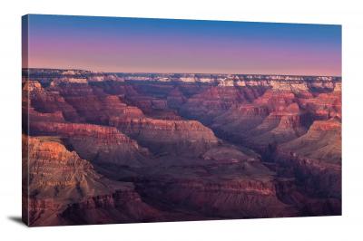 Grand Canyon Sunset, 2017 - Canvas Wrap