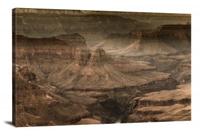 Grand Canyon Pano, 2021 - Canvas Wrap