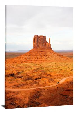 Centered Monument Valley, 2019 - Canvas Wrap