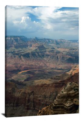 Monsoon Grand Canyon, 2017 - Canvas Wrap