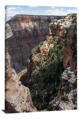 Grand Canyon Overlook, 2019 - Canvas Wrap