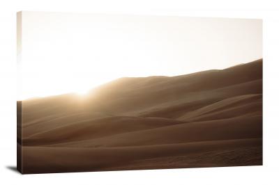 Sunrise Sand Dunes, 2021 - Canvas Wrap