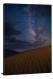 Milky Way over Dune Ripples, 2021 - Canvas Wrap