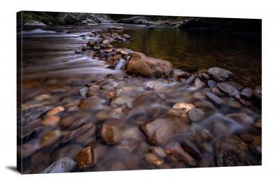 Water over Rocks, 2020 - Canvas Wrap