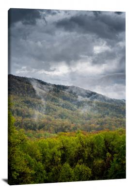 Green Smoky Mountains, 2021 - Canvas Wrap