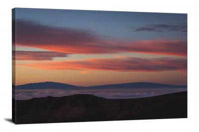 View on Mauna Kea, 2018 - Canvas Wrap