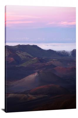 Purple Skies Haleakala, 2021 - Canvas Wrap