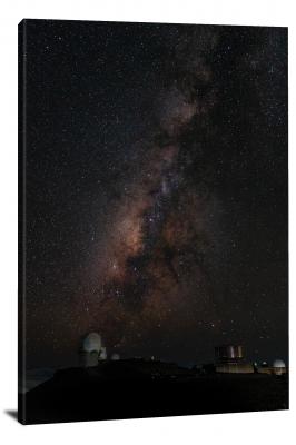 Haleakala Observatory, 2021 - Canvas Wrap