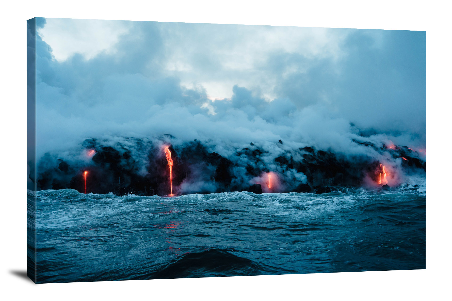 Kalapana Lava Flow, 2016 - Canvas Wrap