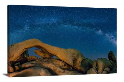 Arch Rock and Milky Way, 2020 - Canvas Wrap