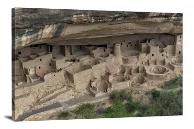 Pano of Cliff Palace, 2017 - Canvas Wrap